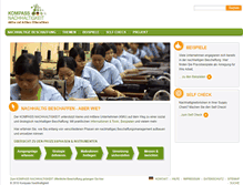 Tablet Screenshot of kmu.kompass-nachhaltigkeit.de